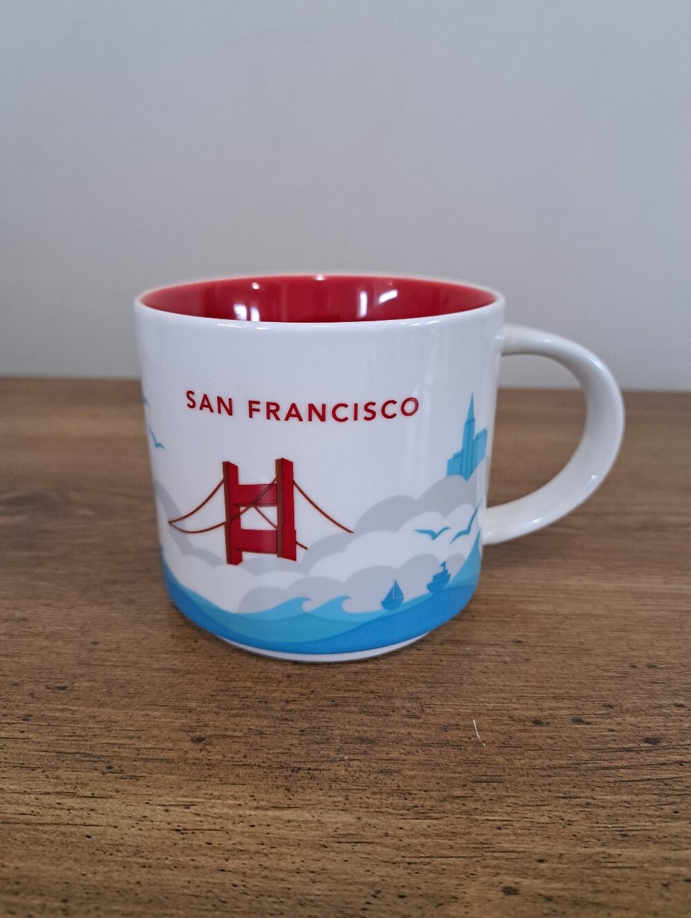 Starbucks You Are Here Collection San Francisco Mug Ceramic Collectible 2017 YAH